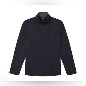 IZOD Comfort Performance Quarter Zip Pullover Black 3XLT NWT